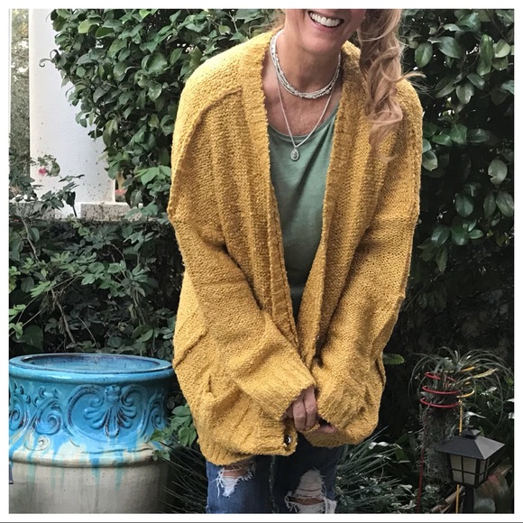 Boom-Chicka-Boom! Oversized Button-Down Cardigan - Picture 3 of 8